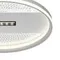 7664/93LR MITRA LED SN 62 Светильник пластик/белый LED 93Вт 3000-4000-6000K D500 IP20 пульт ДУ SOLAR