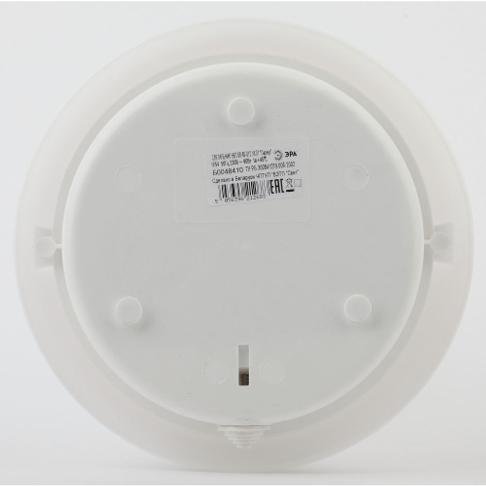 Светильник ЭРА «Сириус» НБП 06-60-012 антивандальный IP54 E27 max 60Вт D220 круглый матовый