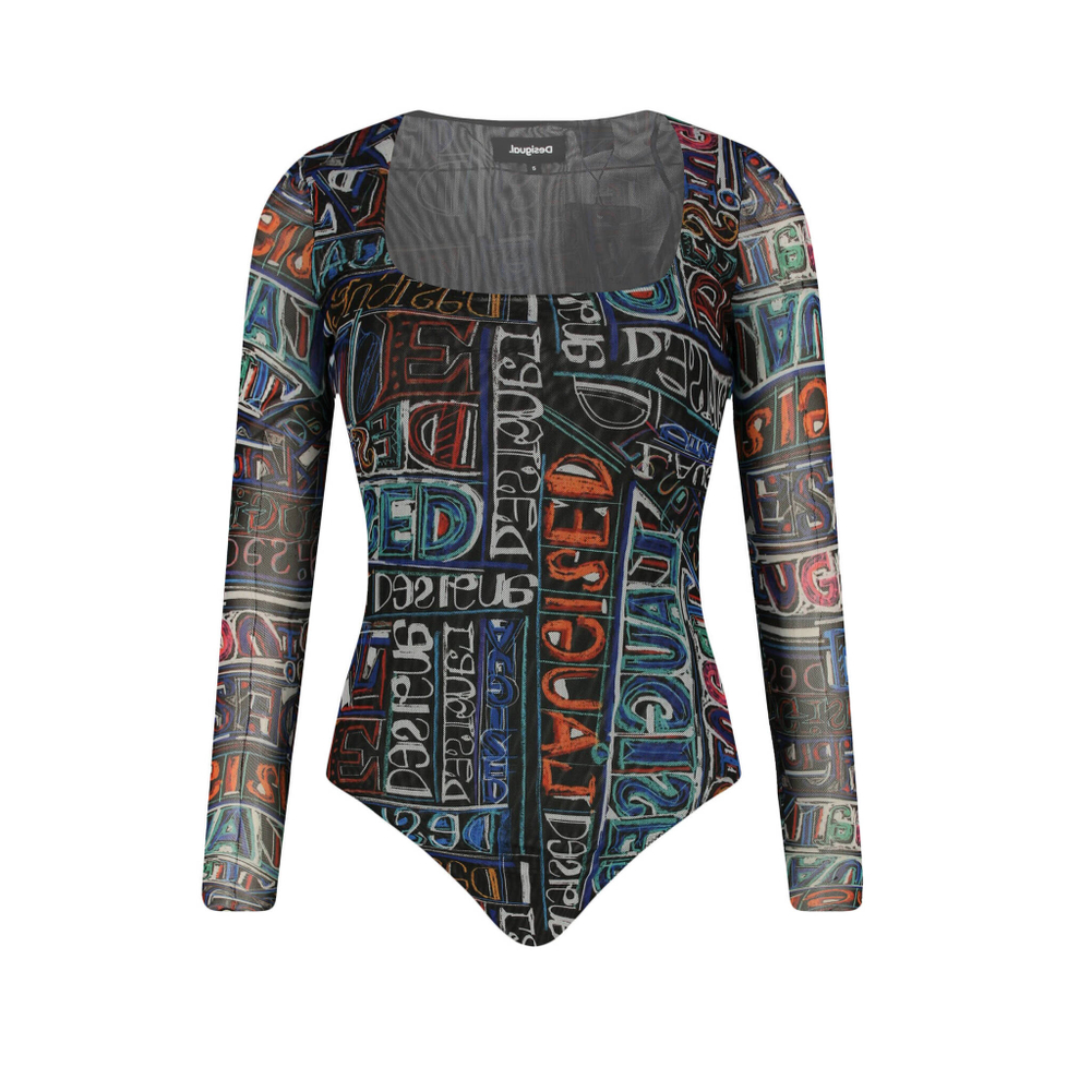 Боди Desigual - черный(23SWQK05)