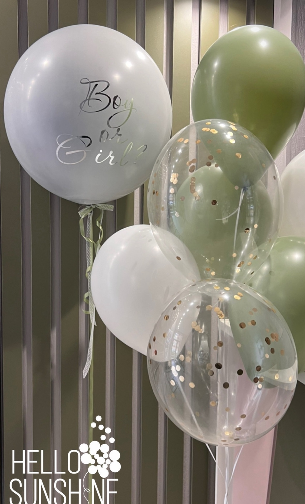 Набор шаров на Гендерную вечеринку