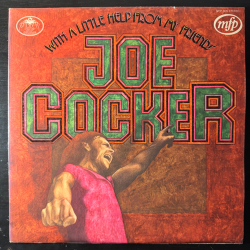 Joe Cocker ‎– With A Little Help From My Friends (Англия 1971г.)