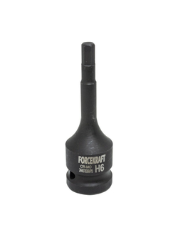 Головка-бита 6-гранная ударная 6мм,1/2'' FORCEKRAFT FK-24407806MPB