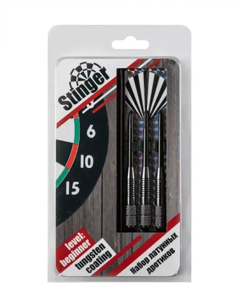 Дротики для дартса Stinger уровень любительский 3шт. 24г (SG-DB24TL)