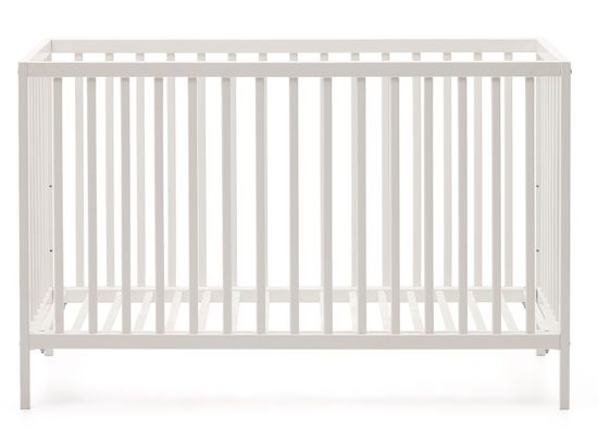 Shantal La Forma Детская кроватка из массива бука с белой отделкой 60 x 120 см