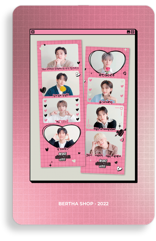 Лимитный сет глянцевых карт Stray Kids - M2