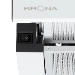 Встраиваемая вытяжка Krona KAMILLA T 600 WHITE (1 мотор)
