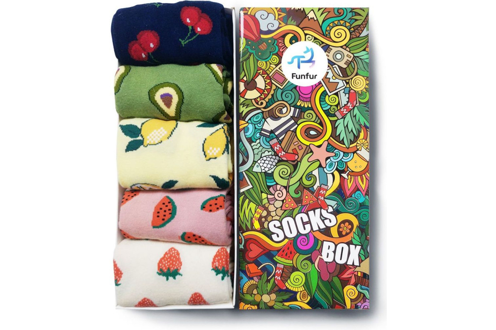 Носки Funfur Caramel в наборе 5 пар