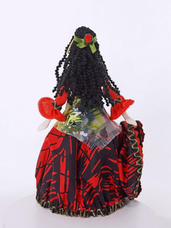 Кукла коллекционная Потешного промысла Цыганка в традиционном наряде