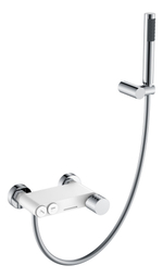 Boheme Смеситель STICK для ванны WHITE DIAMOND CHROME