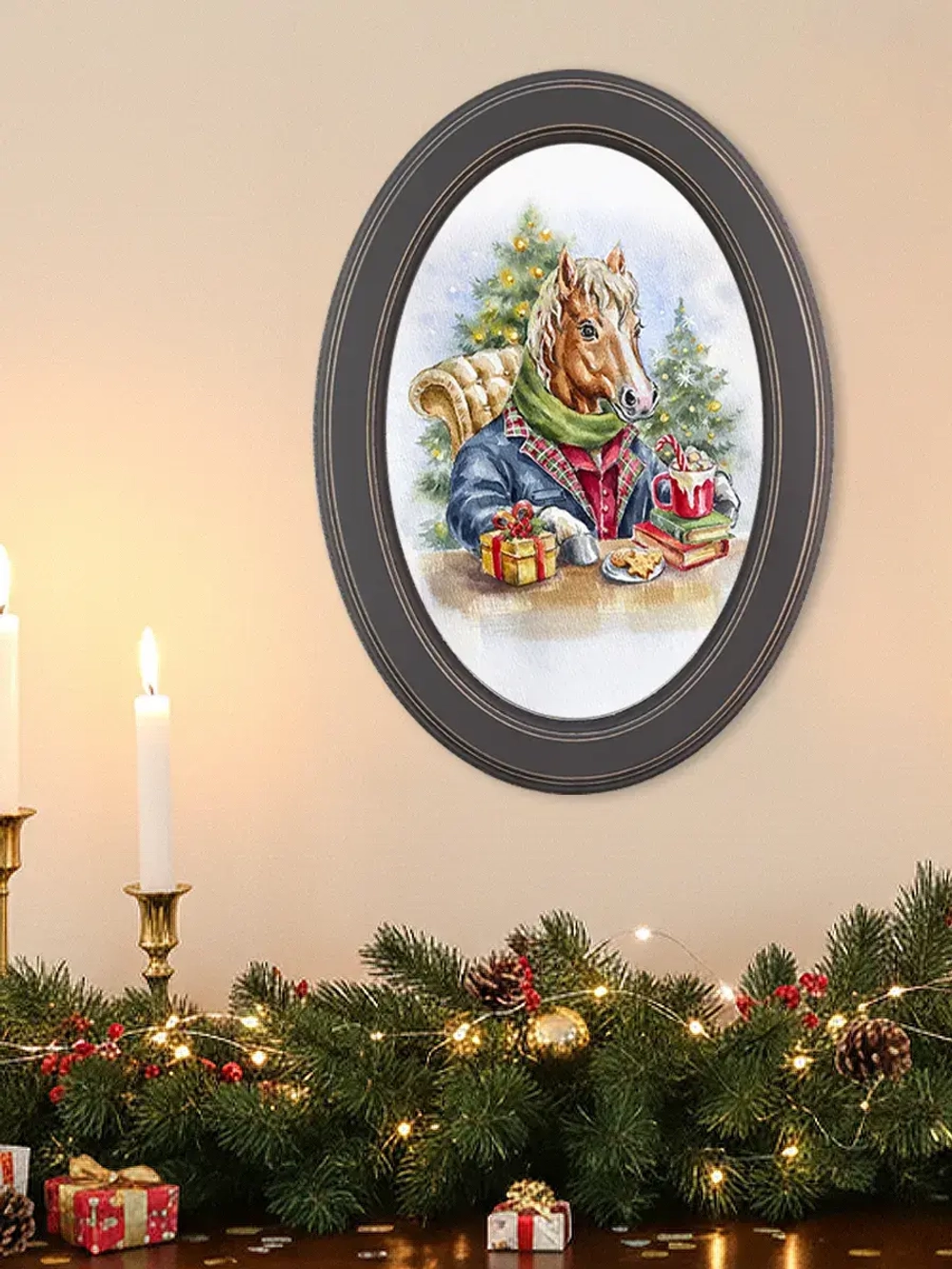 Картина на стену интерьерная на холсте 27*37 см