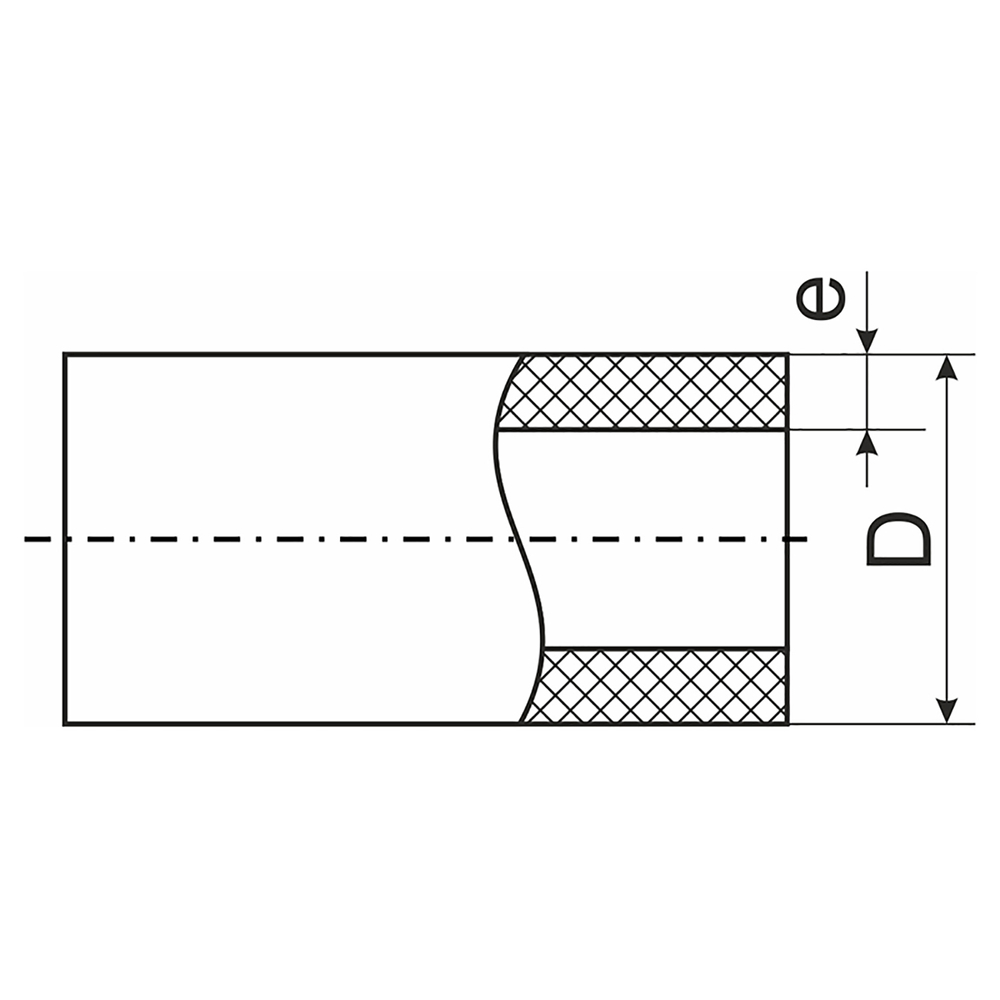 Труба 50*8,3 PN20 (толст. ст.) SDR 6 EVER® plast  СЕРЫЙ (Россия)
