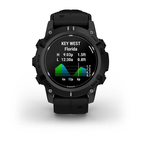 Умные часы Garmin Descent G2 Black with Black Band (010-02986-00)