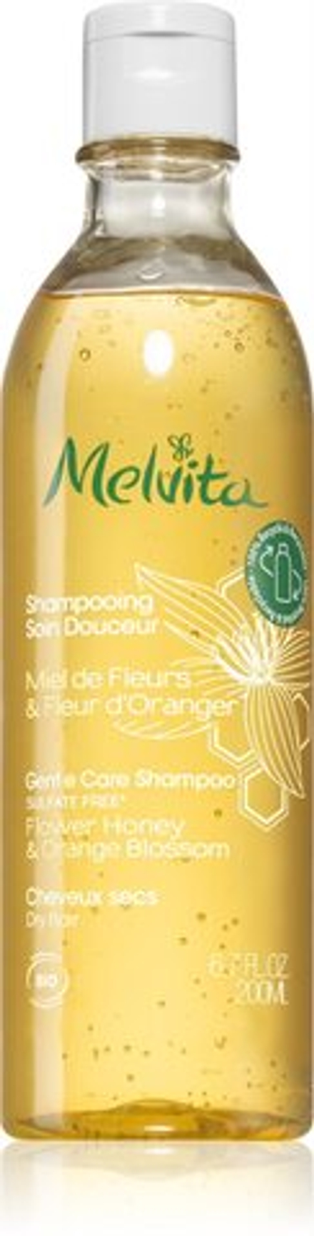 Melvita Extra-Gentle Shower Shampoo - мягкий шампунь для сухих волос /   200  ml  / GTIN 3284410031077