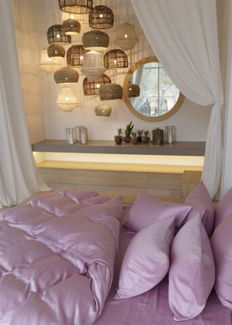 Пододеяльник 200х200 German Grass Lilac Brilliant сиреневый Фиолетовый