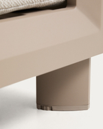 Уличное кресло Nerano из алюминия цвета таупе