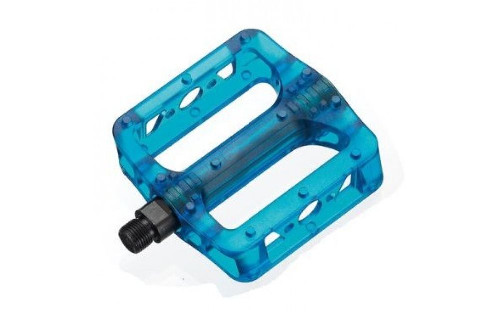 Педали MTB/BMX Blue пластиковые GM-02