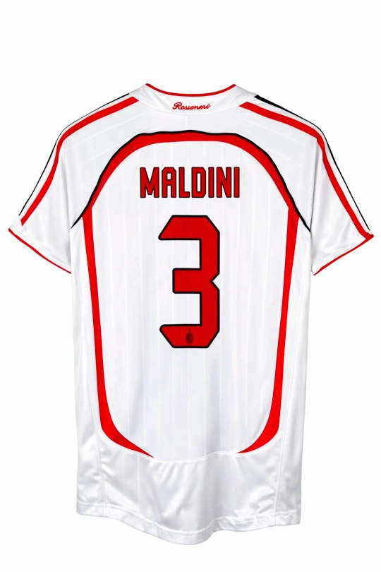 Форма футбольная детская Милан 2006/2007 Мальдини 3