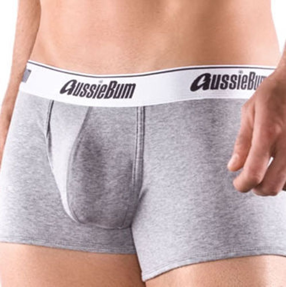 Мужские трусы боксеры Aussiebum Cotton Soft Hip Metro Grey Мужские трусы боксеры Aussiebum Cotton Soft Hip Metro Grey
