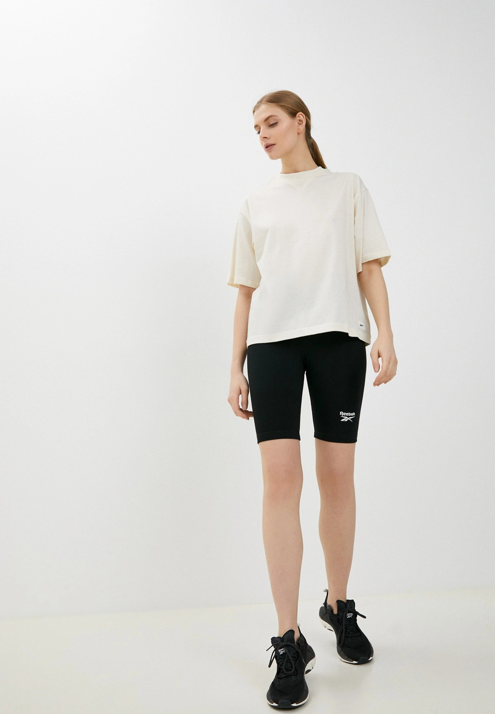 Футболка женская REEBOK CL RBK ND BOXY TEE