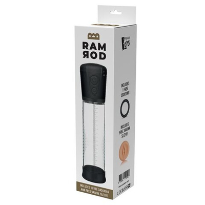 Прозрачная автоматическая вакуумная помпа для пениса Automatic Penis Pump (Цвет: прозрачный)