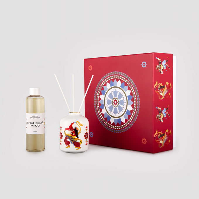 Диффузор Farforite «Жар-птица / Яркое представление» в подарочной коробке