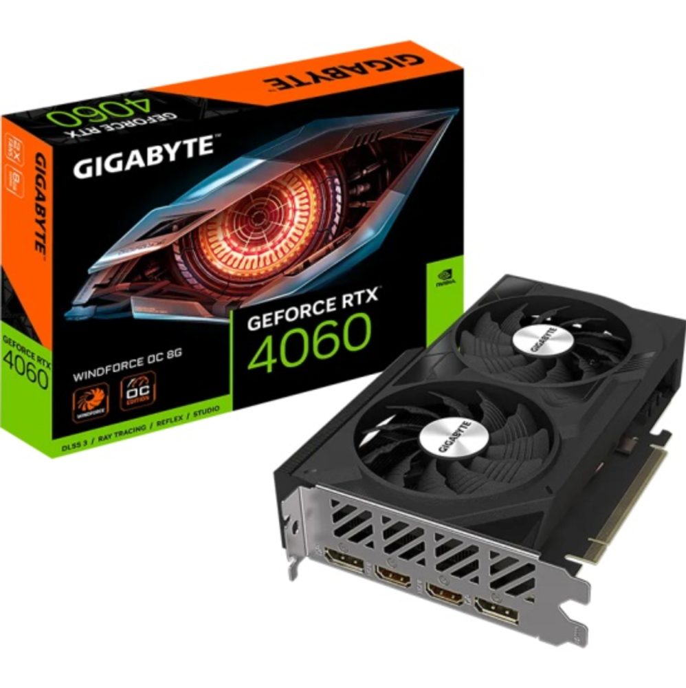 Видеокарта Geforce RTX 4060 Windforce OC 8GB