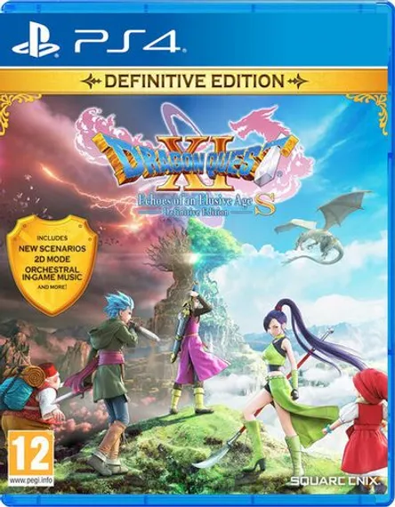 PS4 Dragon Quest 11 S: Echoes of an Elusive Age - Definitive Edition Б/У CUSA-19120 (Английская версия)