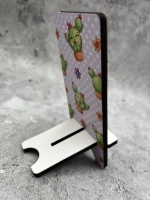 Подставка для телефона деревянная