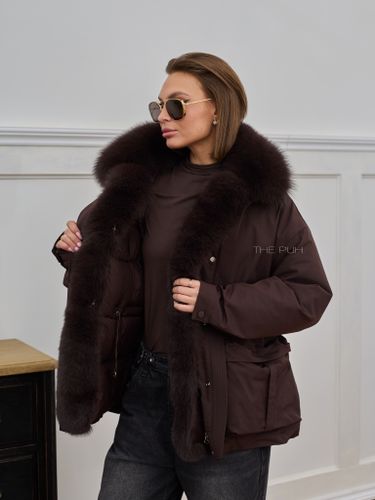 Винная парка-трансформер с меховой оторочкой