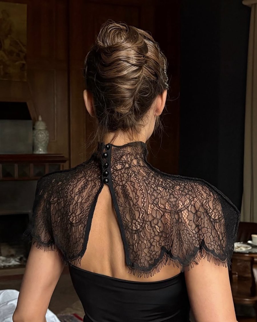 Платье Tefia maxi, Черное