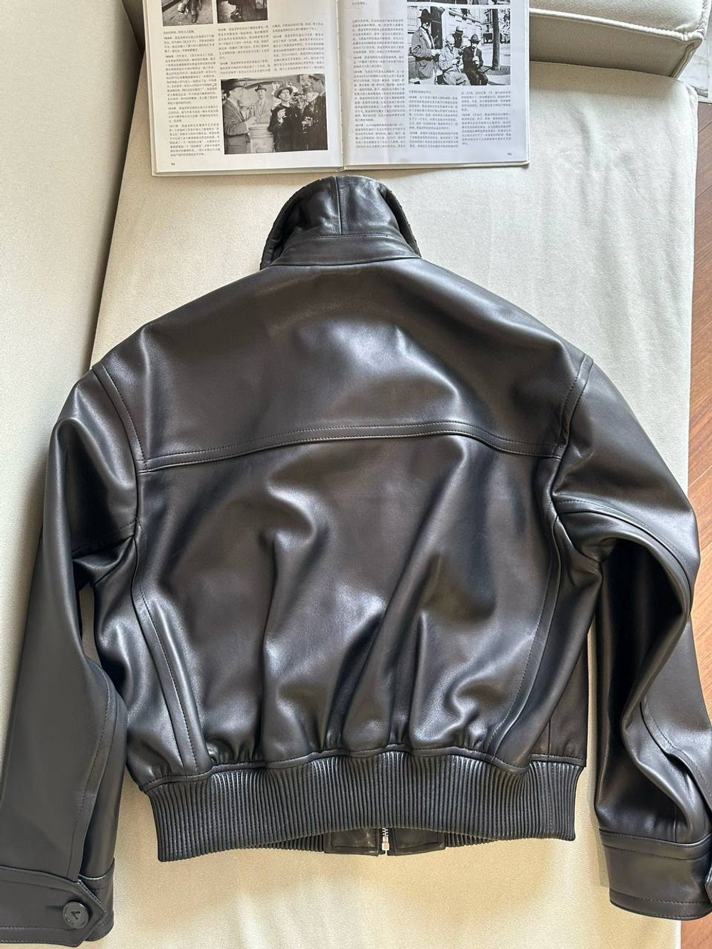 Кожаная куртка Bottega Veneta