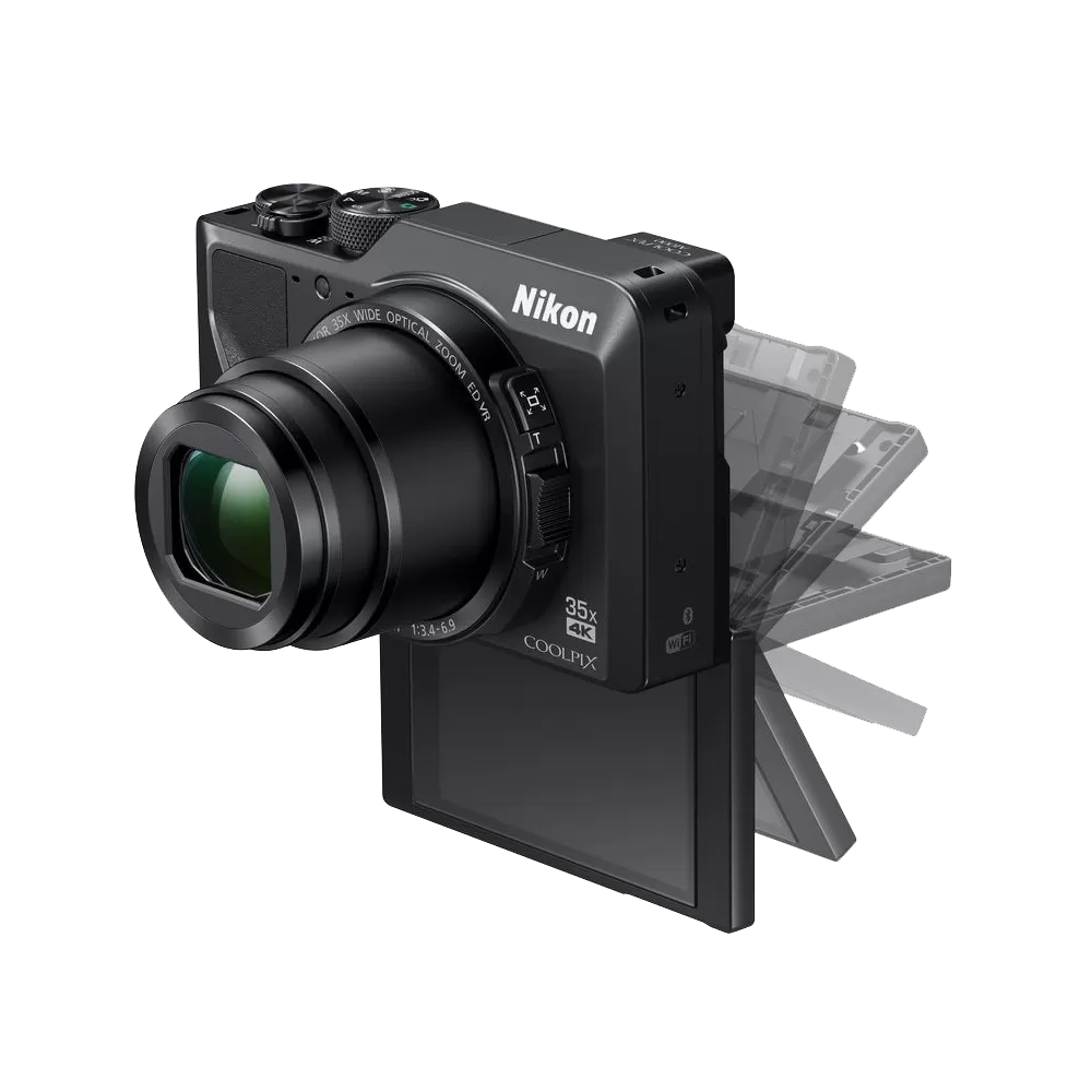 Компактный фотоаппарат Nikon Coolpix A1000. Черный
