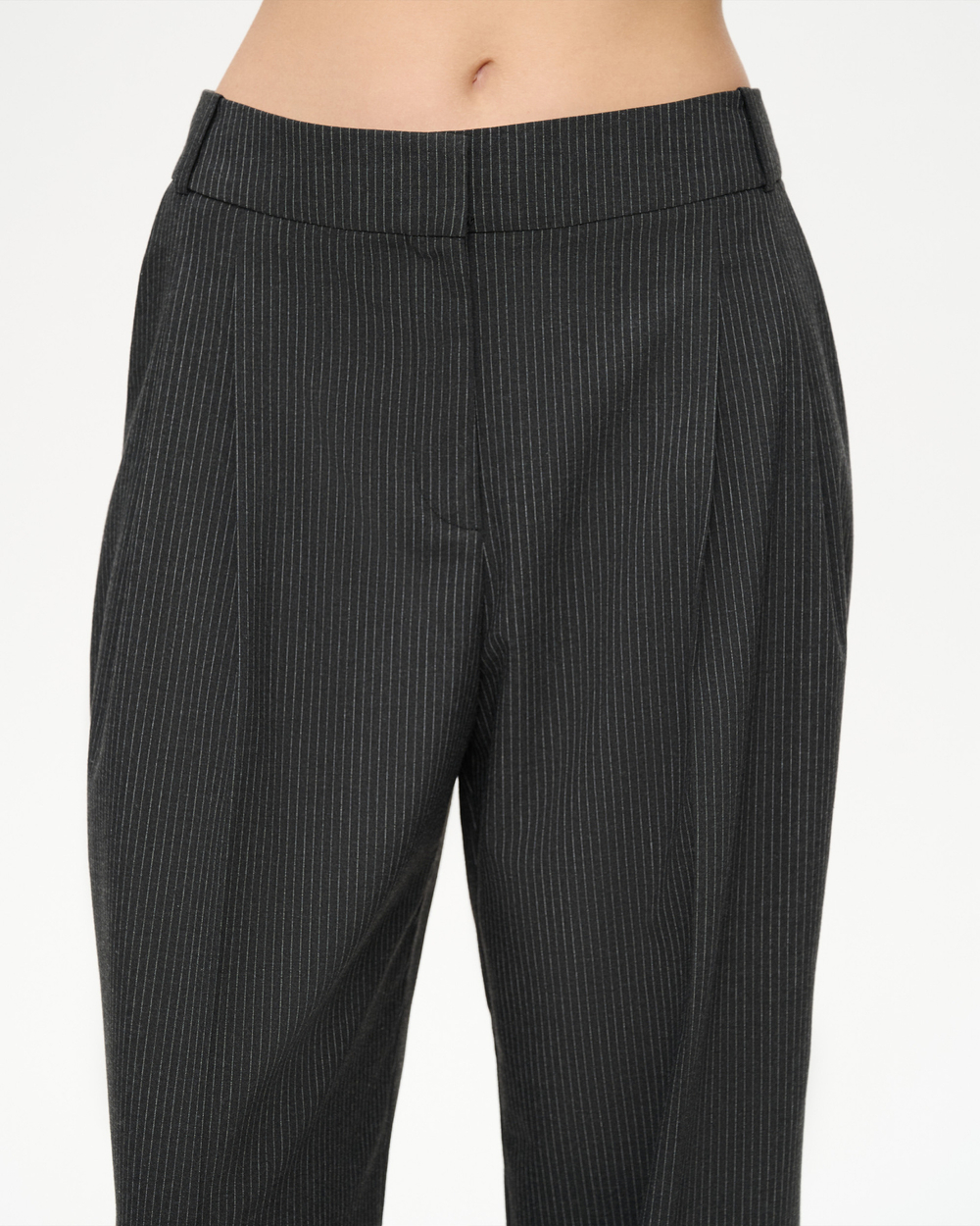 Брюки из костюмной ткани