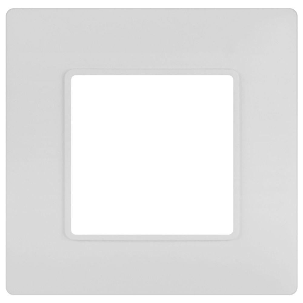 Рамка для розеток и выключателей ЭРА Elegance 14-5001-01М на 1 пост, белый матовый