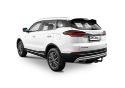 Фаркоп с электр. Smart, Geely Atlas Pro 2021-2024, шар A, 1500/75 кг, F.1911.001, Berg (паспорт, сертификат)
