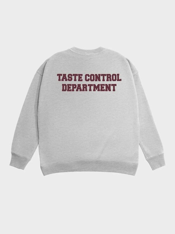 Толстовка Taste Control меланж серая - фото 5