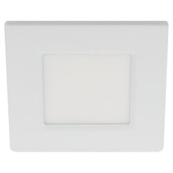 Светильник светодиодный встраиваемый Даунлайт ЭРА LED 2-3-4K Slim панель 3Вт 4000К квадрат | Downlight