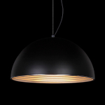 SL279.403.01 Светильник подвесной ST-Luce Черный/Черный, Серебристый E27 1*60W