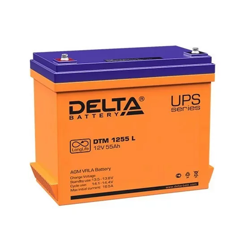 Аккумуляторная батарея Delta DTM 1255 L