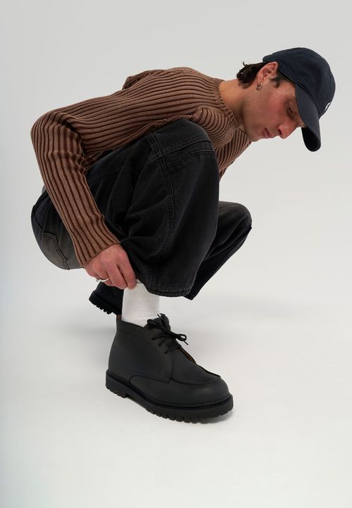 Ботинки Lode Flaneur черные