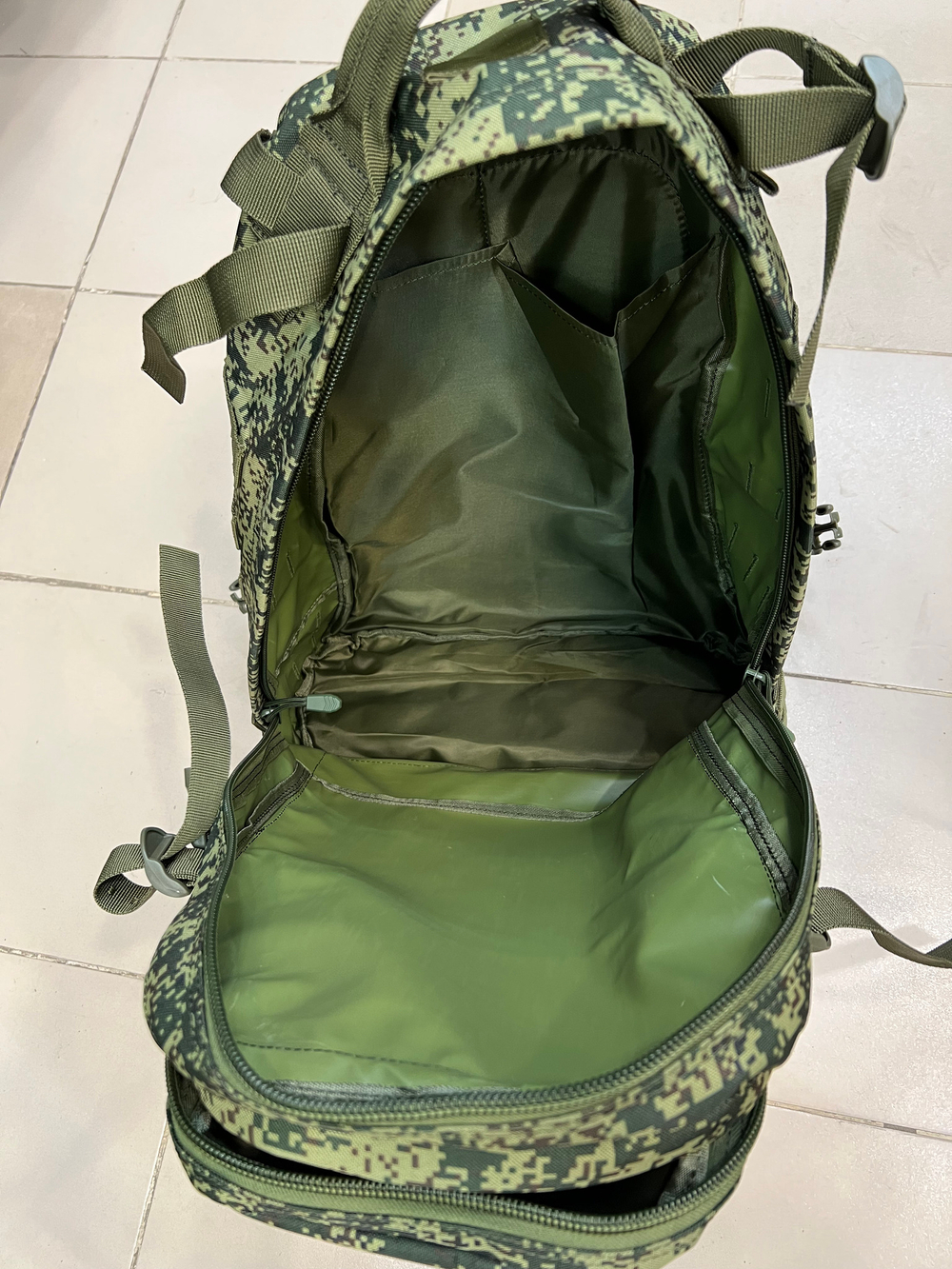 Рюкзак тактический Patriot 40 л Cordura 600D Зеленая Цифра