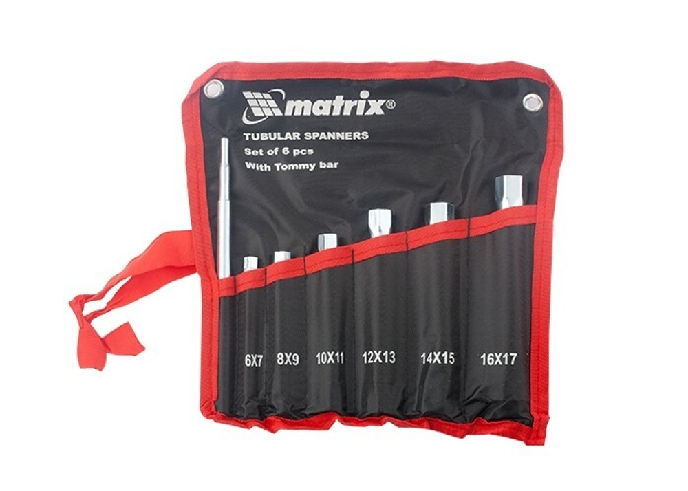 НАБОР КЛЮЧЕЙ MATRIX ТРУБЧАТЫХ ТОРЦЕВЫХ 7ПР 13719