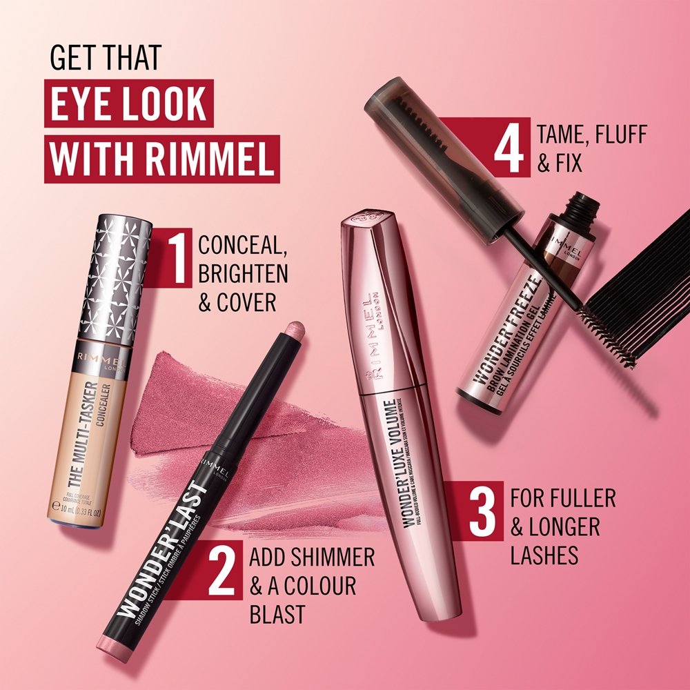 Rimmel Wonder'Freeze - Гелевая тушь для ресниц и бровей оттенок 001 Clear, 6 g