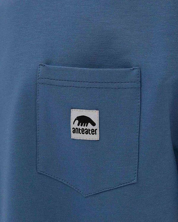 Футболка Phat Pocket 220 Синяя - фото 5