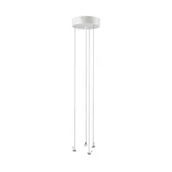 7755 (7757)/L SN 539 Подвесное крепление для светильника QUASAR LED металл/белый 1,5м QUASAR