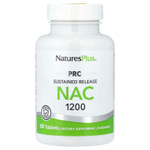 NaturesPlus, Pro NAC 1200, длительное высвобождение, 60 таблеток (600 мг в 1 таблетке)