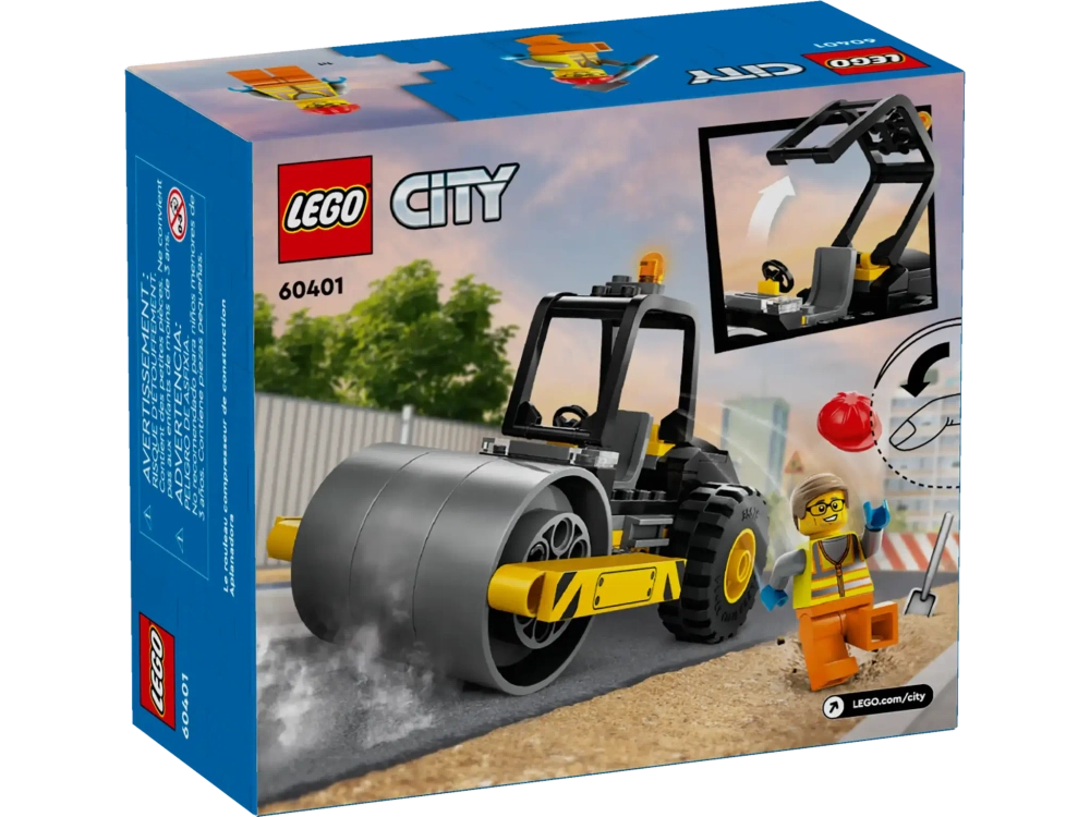 Конструктор LEGO City 60401 Строительный каток