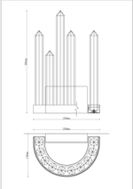 Бра Moderli V9051-WL Ingrid