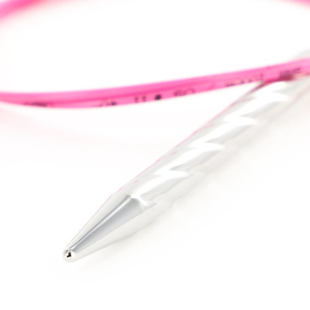 Спицы металлические круговые супергладкие addiUnicorn 80 см