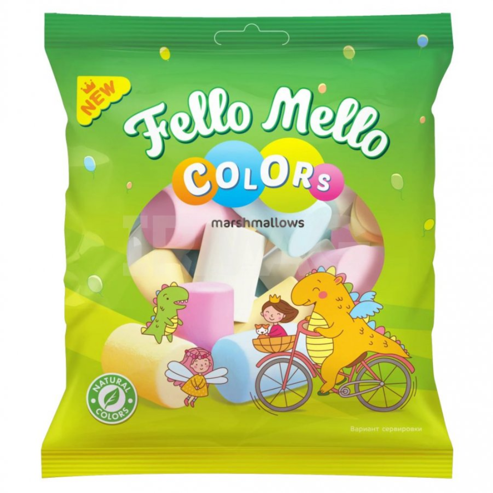 Маршмелоу Fello Mello цветные 85 гр